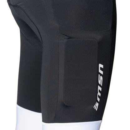 Kurze Trägerhose USWE SKARP GRAVEL Schwarz