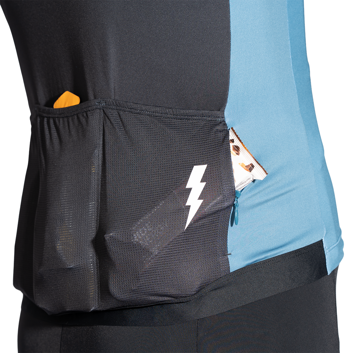 USWE GRUS GRAVEL Kurzarmtrikot Blau