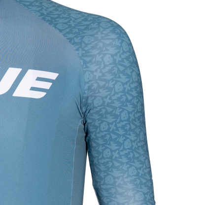 Kurzarmtrikot USWE GRUS GRAVEL Blau