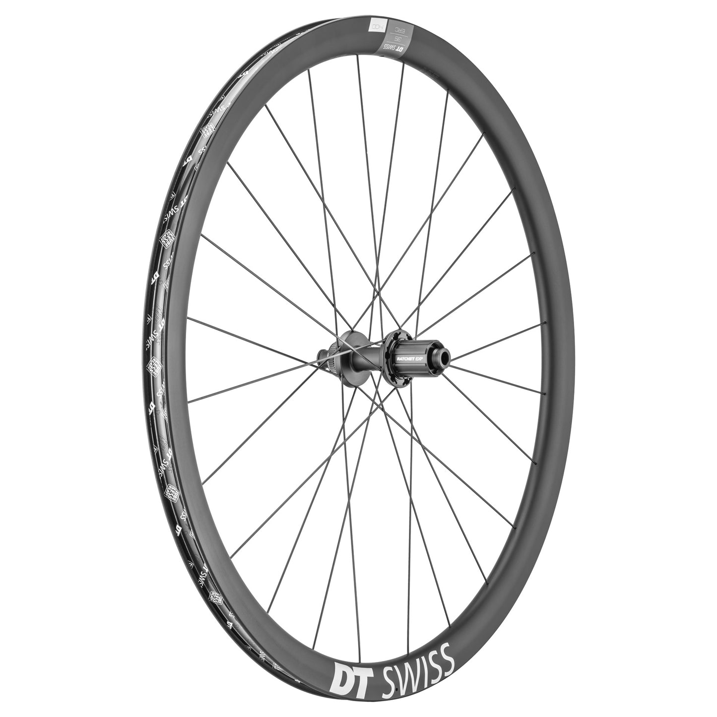 Laufradpaar DT SWISS ERC 1400 DICUT 35 DISC Tubeless Ready (Center Lock)