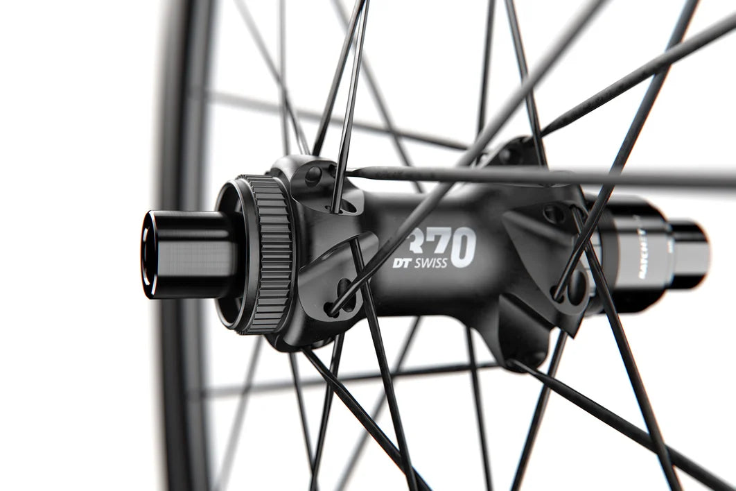 Détail moyeu DT Swiss A 1800 SPLINE