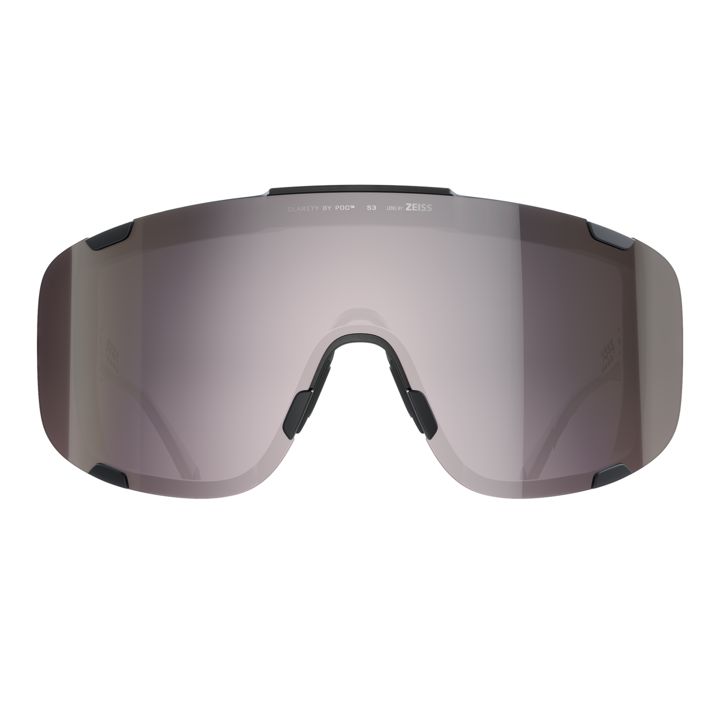 Brille POC DEVOUR + Schwarz Glas Clarity Road/Sunny Silver