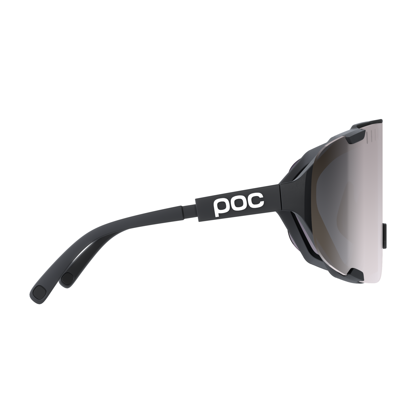 Brille POC DEVOUR + Schwarz Glas Clarity Road/Sunny Silver