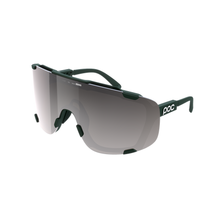 Brille POC DEVOUR + Khaki Glas Clarity Road Sunny Silver