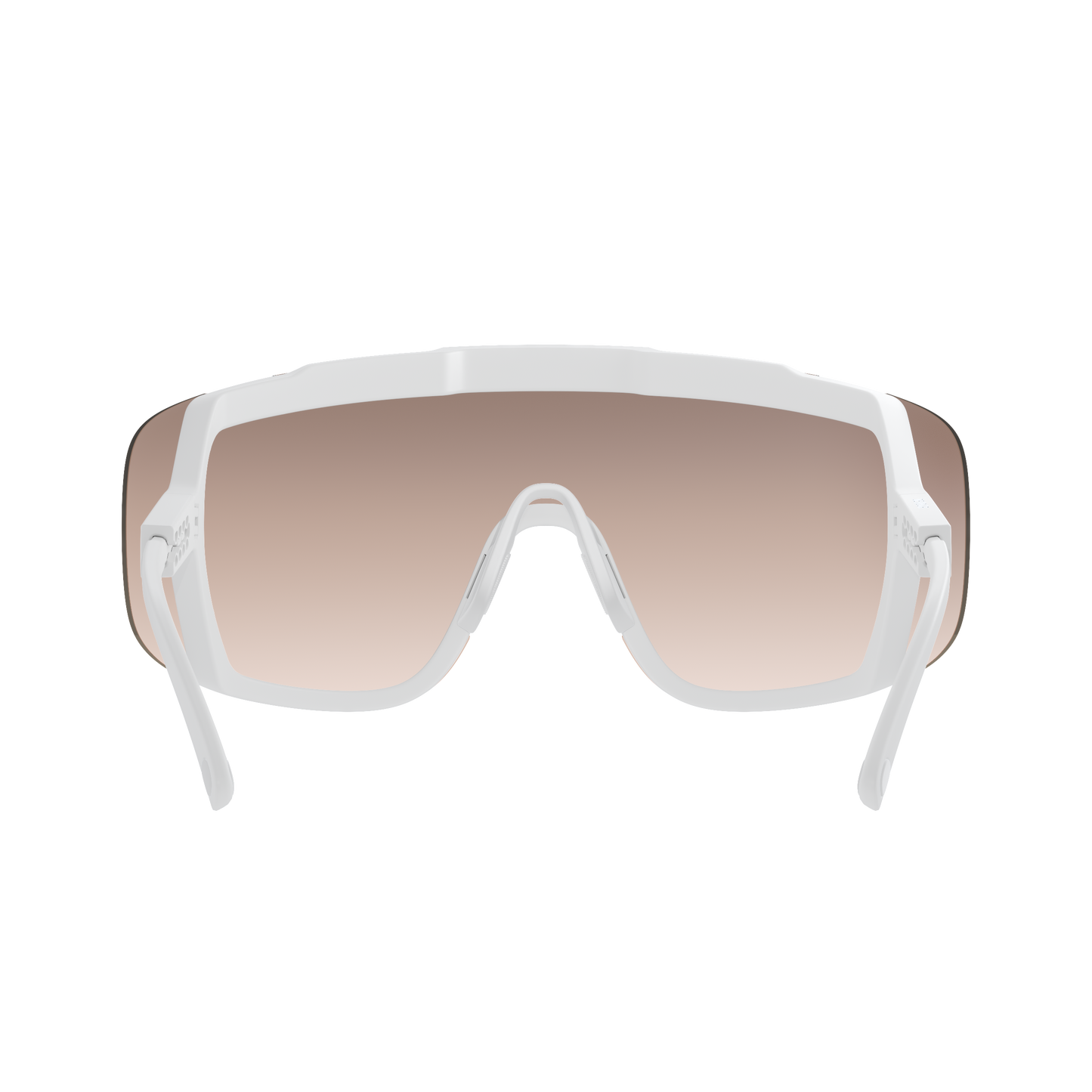 POC DEVOUR WF + Brille Weiß/Clarity Trail /Partly Sunny Silver