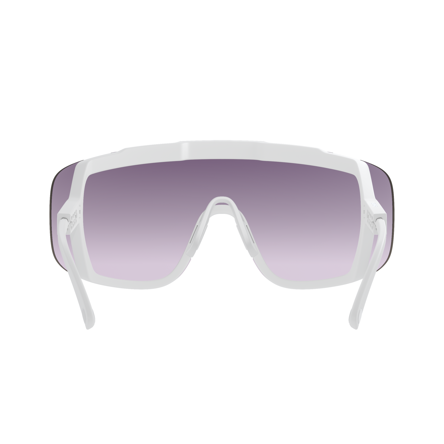POC DEVOUR WF + Brille Weiß/Clarity Road/Sunny Silver