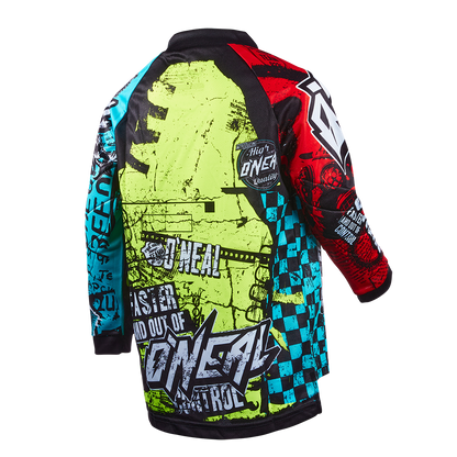 Trikot O'NEAL ELEMENT WILD Junior Langarm Multi