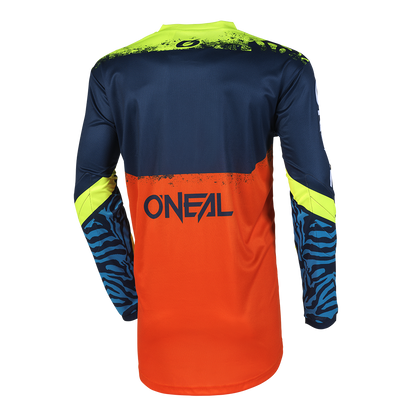 Trikot O'NEAL ELEMENT SHOCKER Junior Langarm Blau/Orange