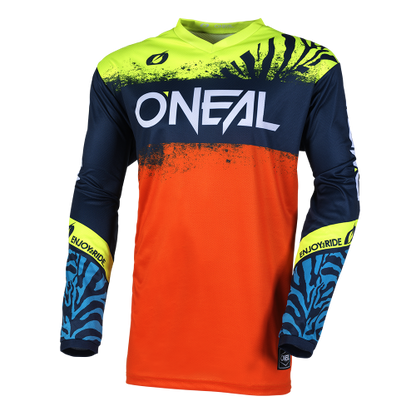 Trikot O'NEAL ELEMENT SHOCKER Junior Langarm Blau/Orange