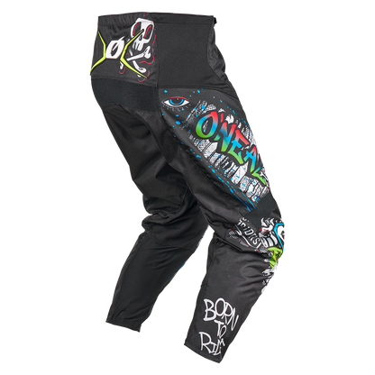 Hose O'NEAL ELEMENT RANCID Schwarz/Weiß