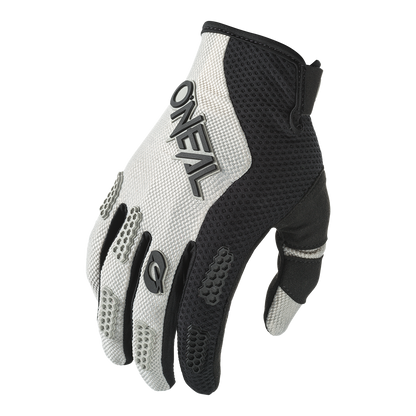 Handschuhe O'NEAL ELEMENT RACEWEAR Schwarz/Grau
