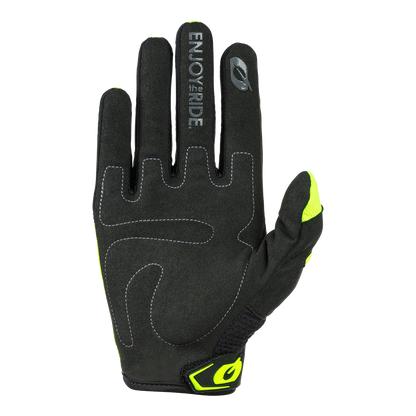Handschuhe O'NEAL ELEMENT RACEWEAR Junior Schwarz/Gelb