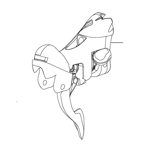 INDEXIERUNGSBLOCK LINKS CAMPAGNOLO SUPER RECORD ULTRA-SHIFT 12V 2019