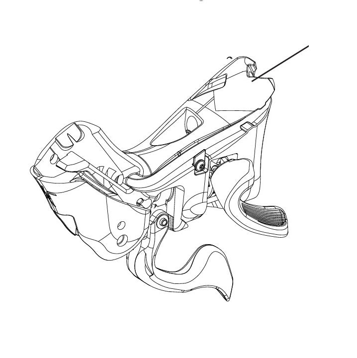 LINKER INDEXIERUNGSBLOCK CAMPAGNOLO EKAR 13V DISC OHNE MASTER CYCLINDRE