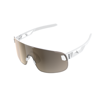 Brille POC ELICIT Weiß Glas Clarity Trail Partly Sunny Silver