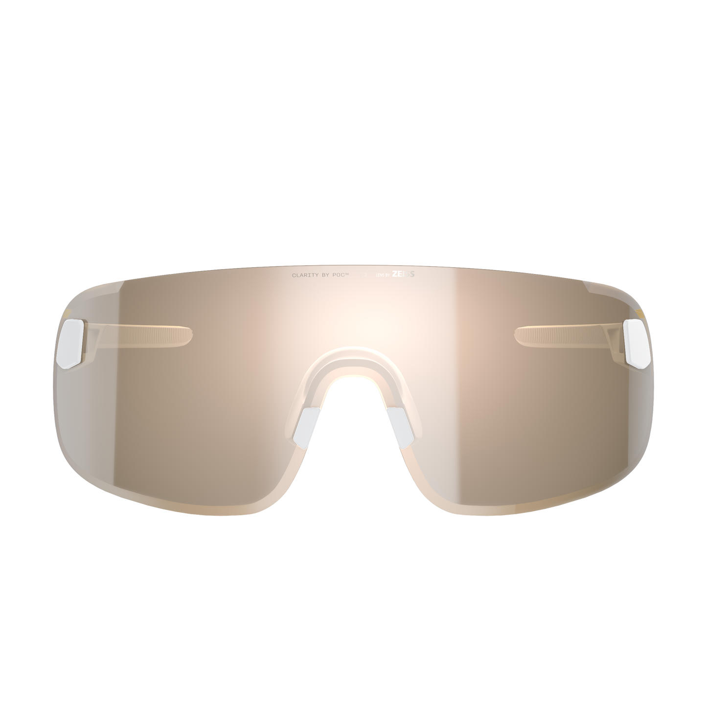 POC ELICIT Brille Weiß/Clarity Trail /Partly Sunny Silver