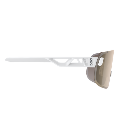 Brille POC ELICIT Weiß Glas Clarity Trail Partly Sunny Silver