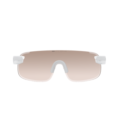 Brille POC ELICIT Weiß Glas Clarity Trail Partly Sunny Silver