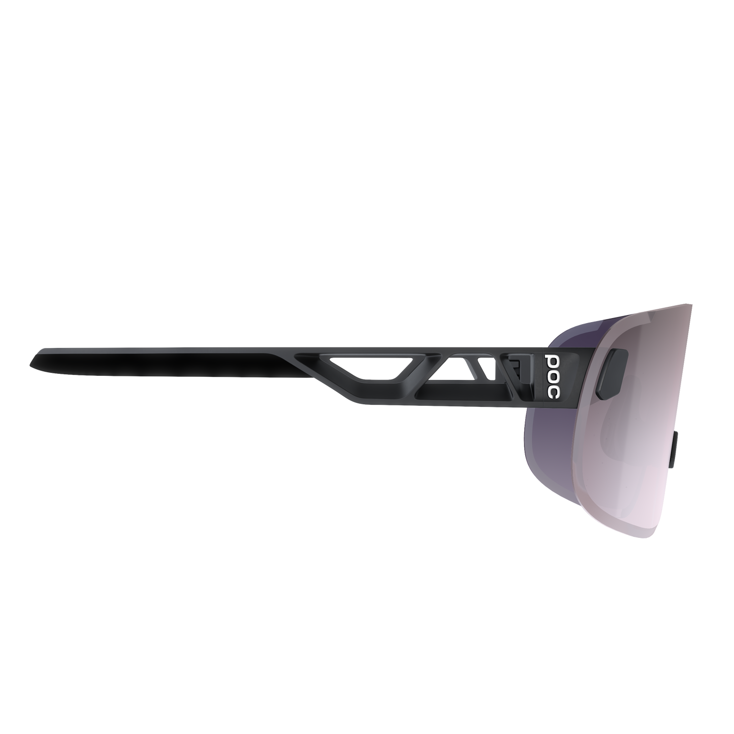 POC ELICIT + Brille Schwarz/Clarity Road/Sunny Silver