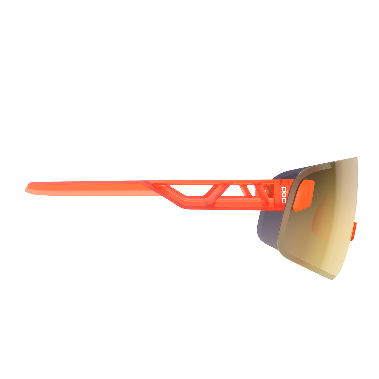 POC ELICIT TORIC Brille Fluo Orange Translucent/Clarity Road/Partly Sunny Gold