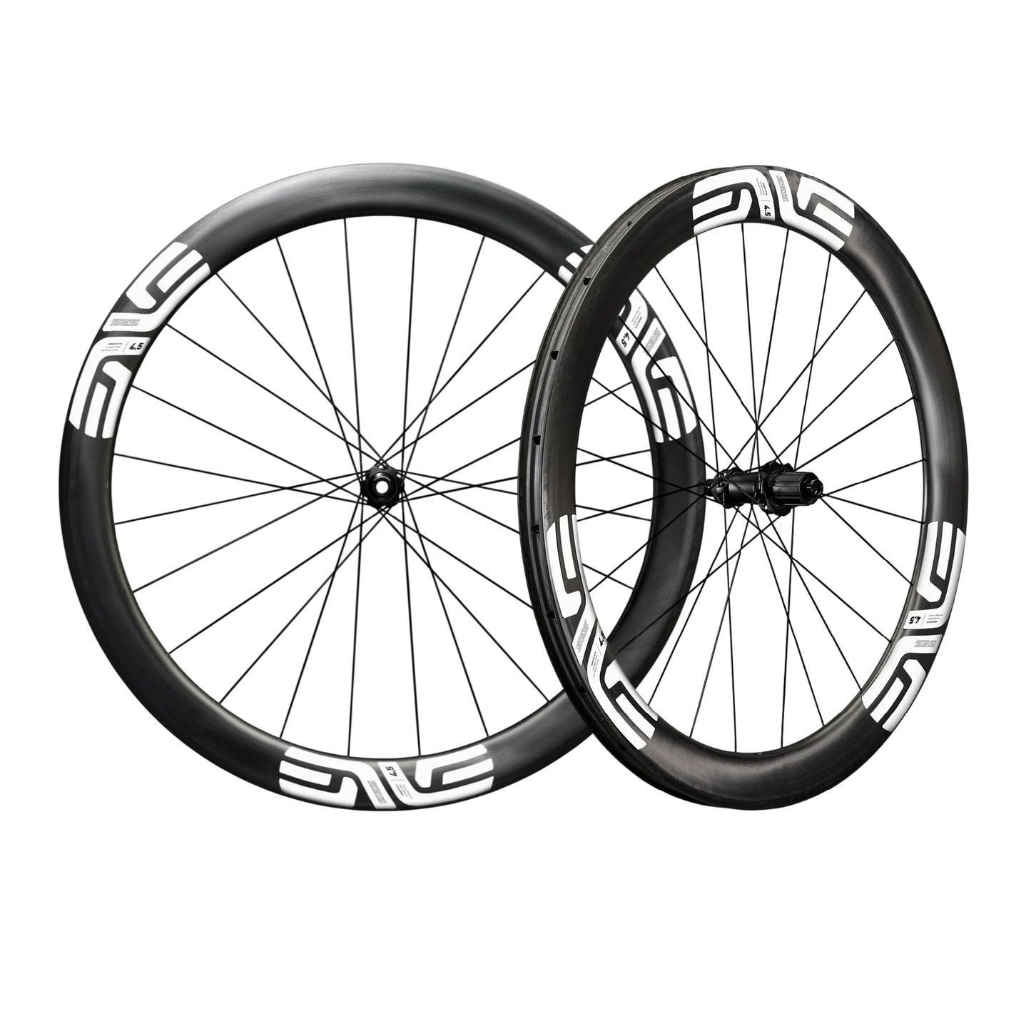 Paar ENVE SES 4.5 Tubeless Reday (Center Lock) Laufräder Weiß