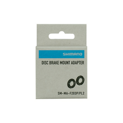 Bremssatteladapter Vorne/Hinten SHIMANO 200/203mm SM-MA-F203P/PL2