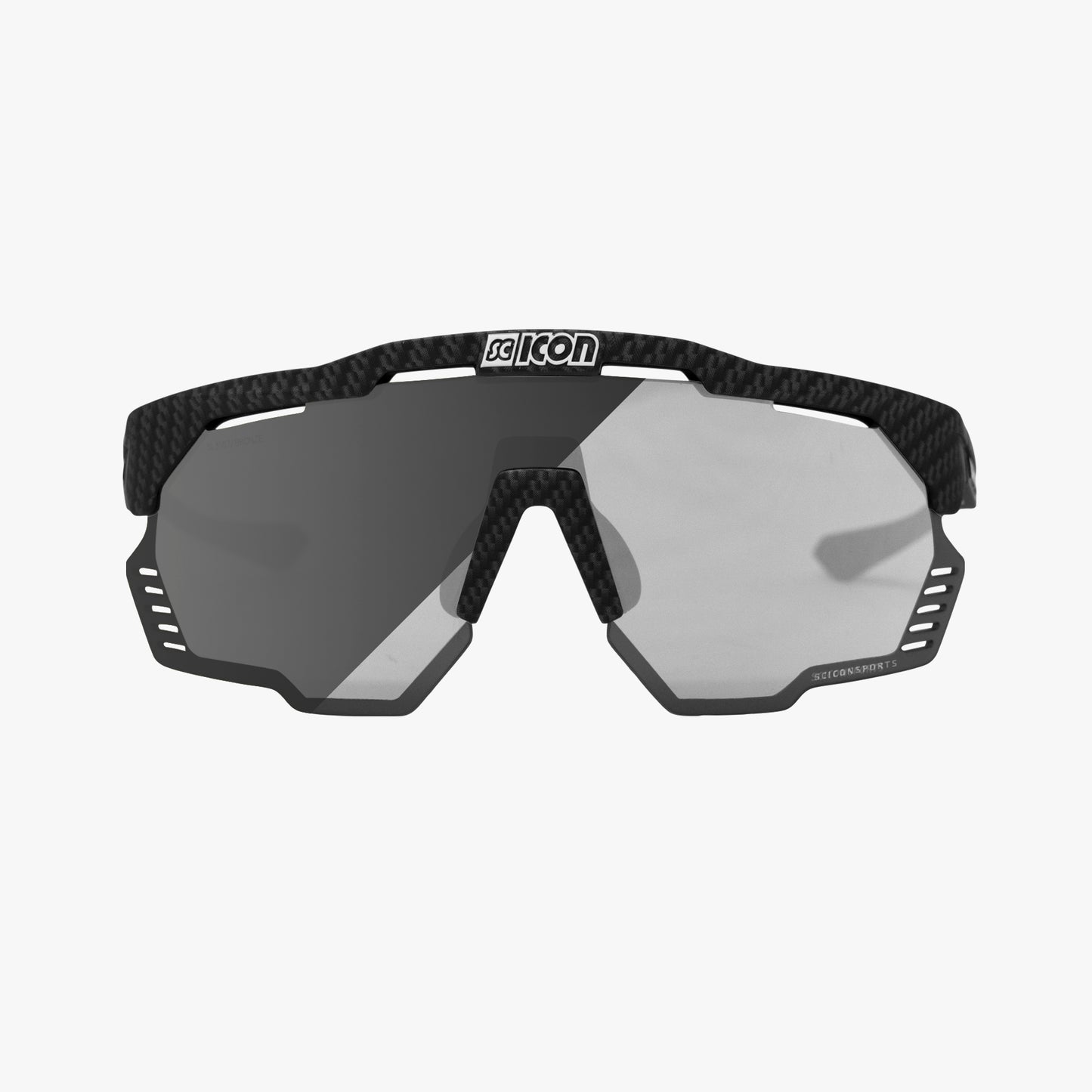 SCICON AEROSHADE KUNKEN Brille Schwarz Photocromic Silber