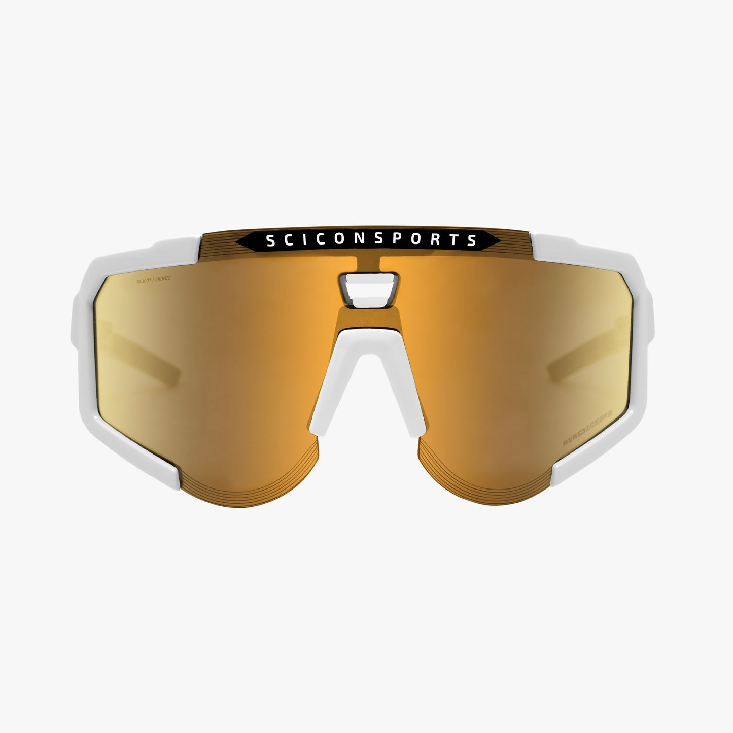 SCICON AEROSCOPE Brille Weiß Multimirror Bronze