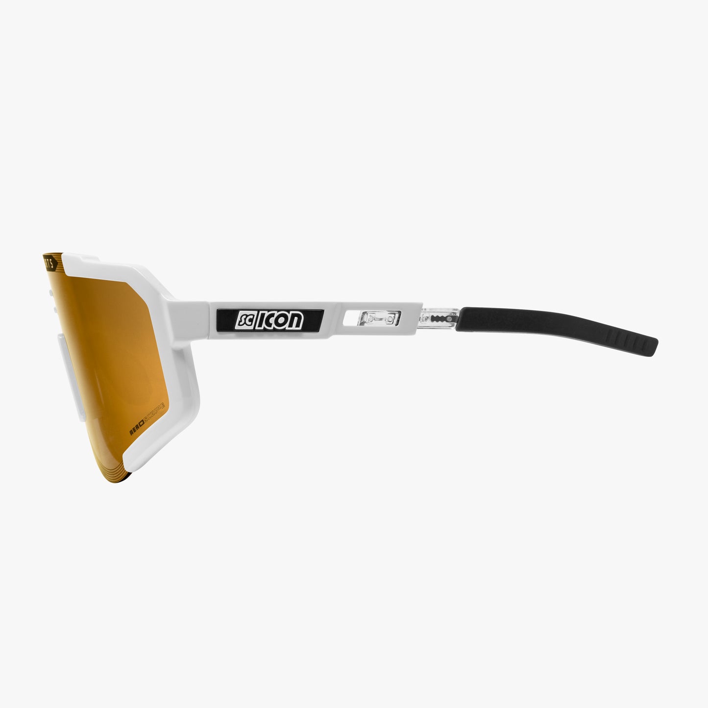 SCICON AEROSCOPE Brille Weiß Multimirror Bronze
