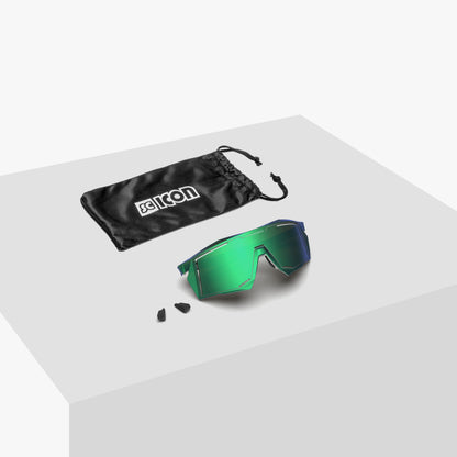 Brille SCICON AEROSTORM Multimirror Green
