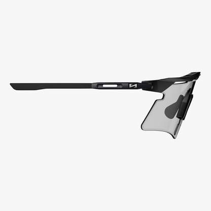 Brille SCICON AEROSHADE 2.0 TITANIUM Schwarz Matt Photochromes Glas Grau