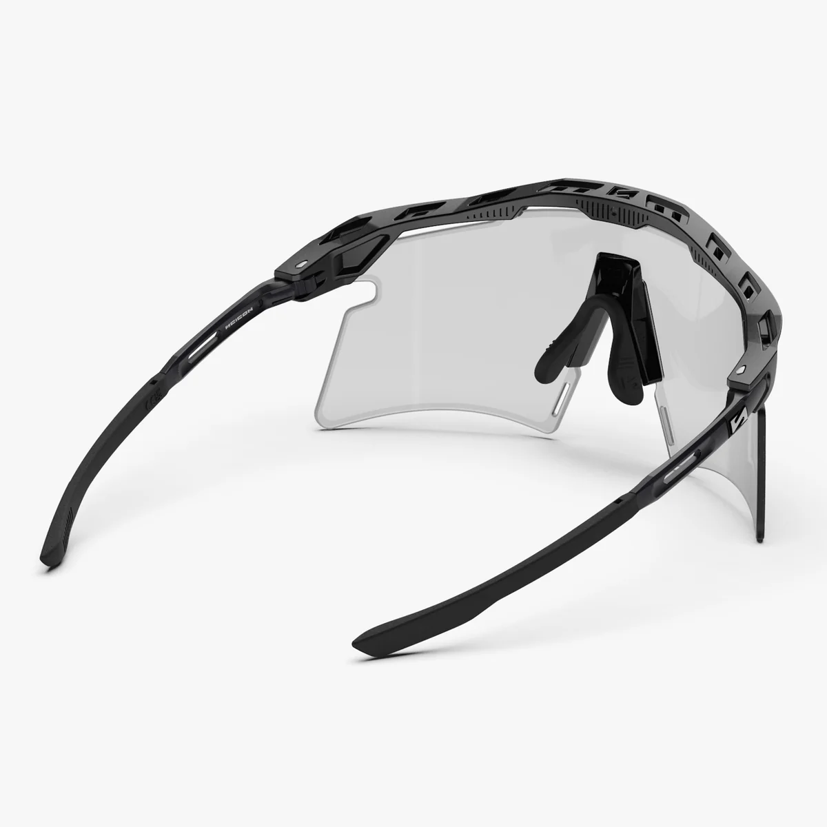 SCICON AEROSHADE 2.0 TITANIUM Brille Schwarz Matt Photochromatisches Glas Grey