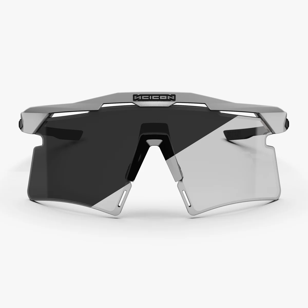 SCICON AEROSHADE 2.0 TITANIUM Brille Weiß Metal Photochromatische Gläser Grey