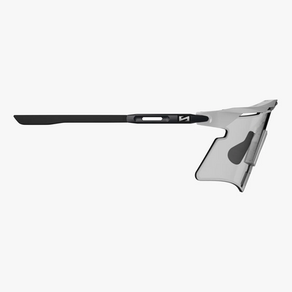 Brille SCICON AEROSHADE 2.0 TITANIUM Weiß Metall Photochromes Glas Grau