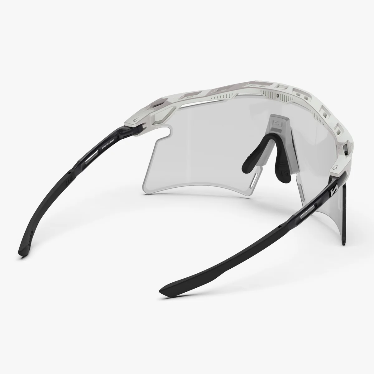 SCICON AEROSHADE 2.0 TITANIUM Brille Weiß Metal Photochromatische Gläser Grey