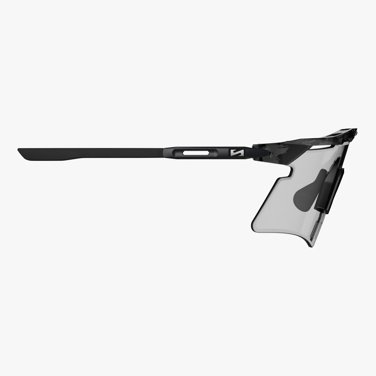 SCICON AEROSHADE 2.0 TITANIUM Brille Schwarz Crystal Gloss Photochromatisches Glas Grey