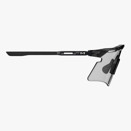 Brille SCICON AEROSHADE 2.0 TITANIUM Schwarz Crystal Gloss Photochrome Scheibe Grau
