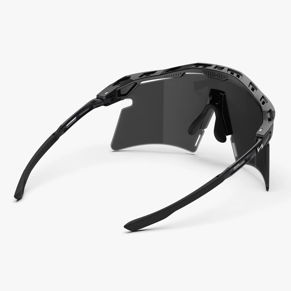 SCICON AEROSHADE 2.0 TITANIUM Brille Schwarz Matt Multimirror Glas Silver + Pink