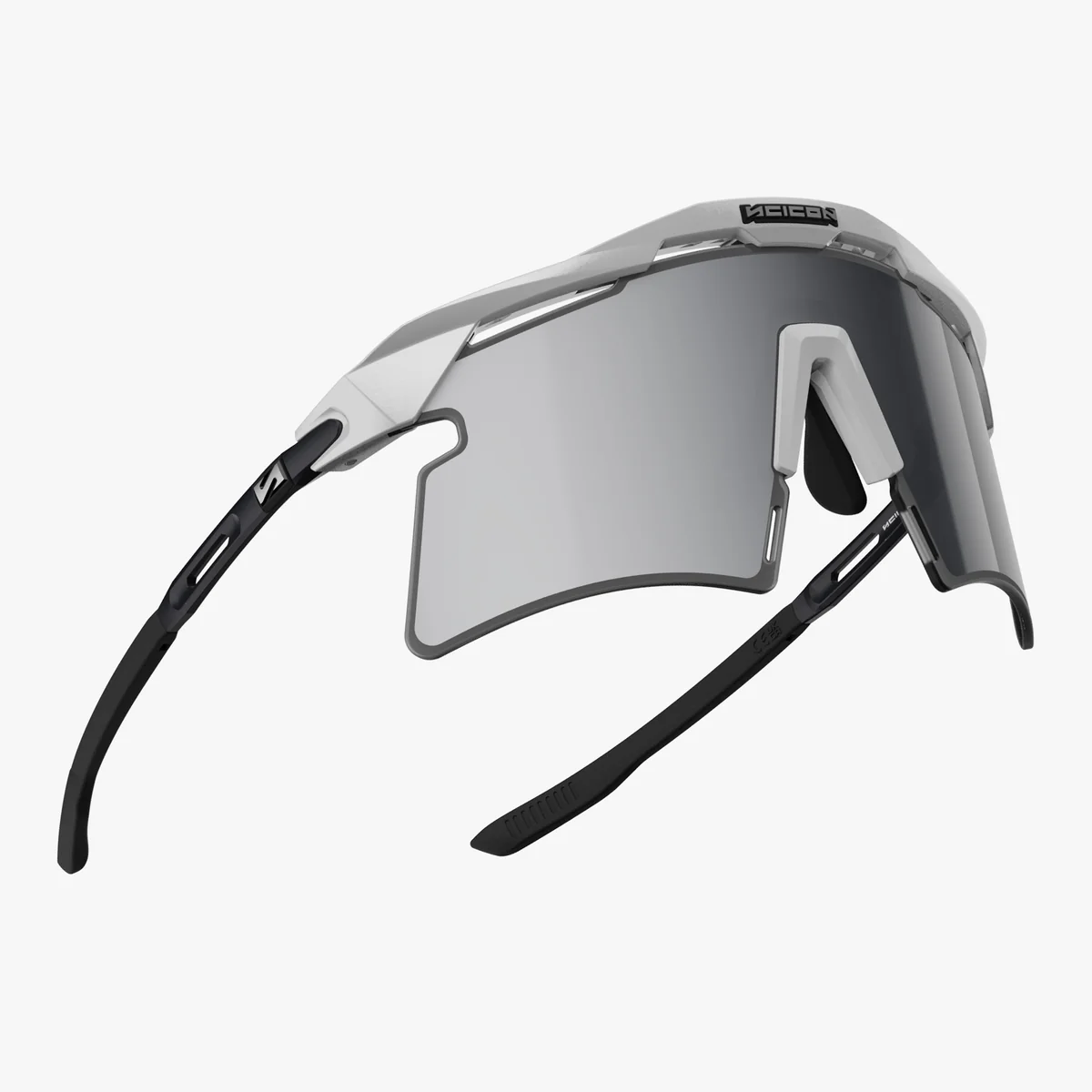 Brille SCICON AEROSHADE 2.0 TITANIUM Weiß Metal Glas Multimirror Silver + Pink