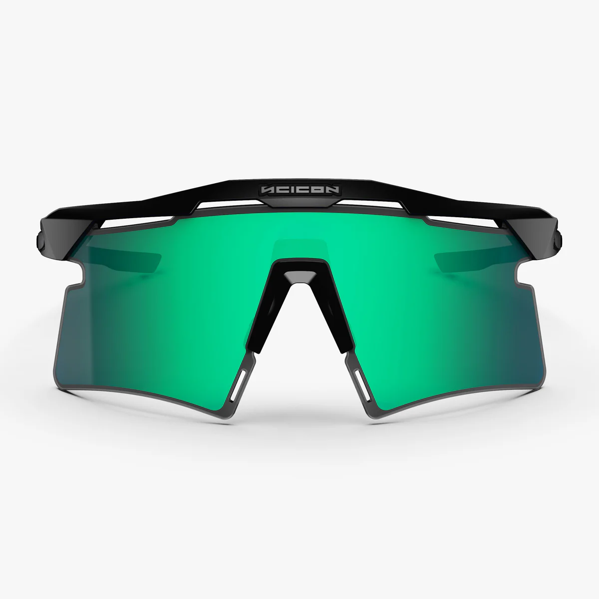Brille SCICON AEROSHADE 2.0 TITANIUM Schwarz Matt Multimirror-Glas Blue Green + Pink