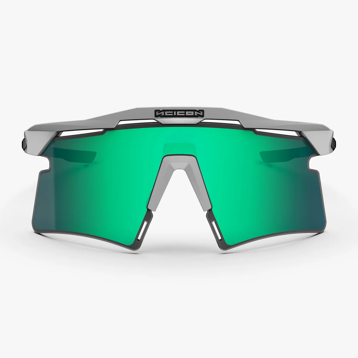 SCICON AEROSHADE 2.0 TITANIUM Brille Weiß Metal Glas Multimirror Blue Green + Pink