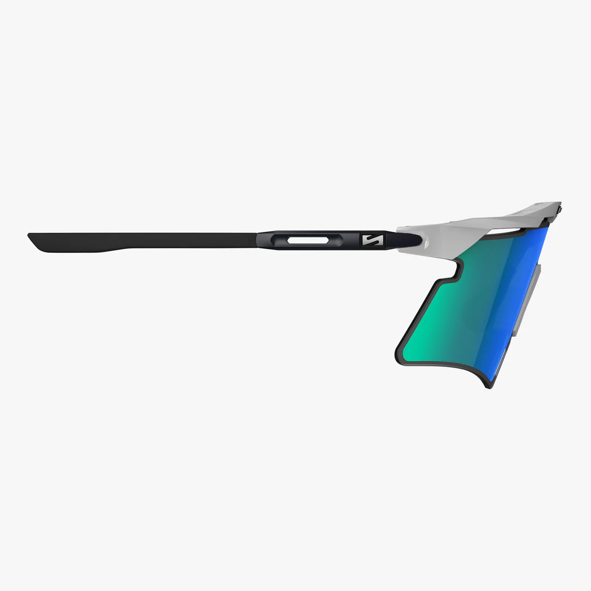 SCICON AEROSHADE 2.0 TITANIUM Brille Weiß Metal Glas Multimirror Blue Green + Pink