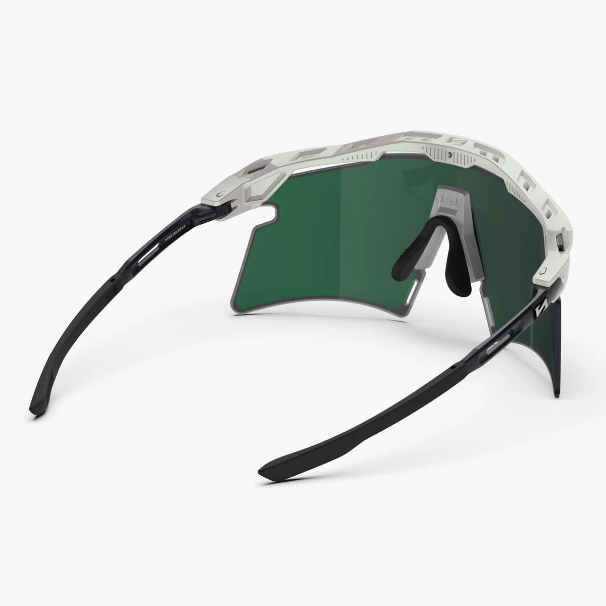 SCICON AEROSHADE 2.0 TITANIUM Brille Weiß Metal Glas Multimirror Blue Green + Pink