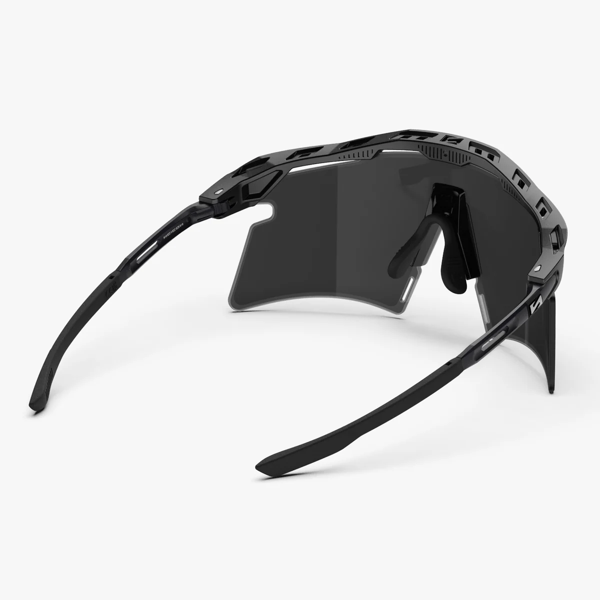 SCICON AEROSHADE 2.0 TITANIUM Brille Schwarz Matt Glas Smoke Black + Pink