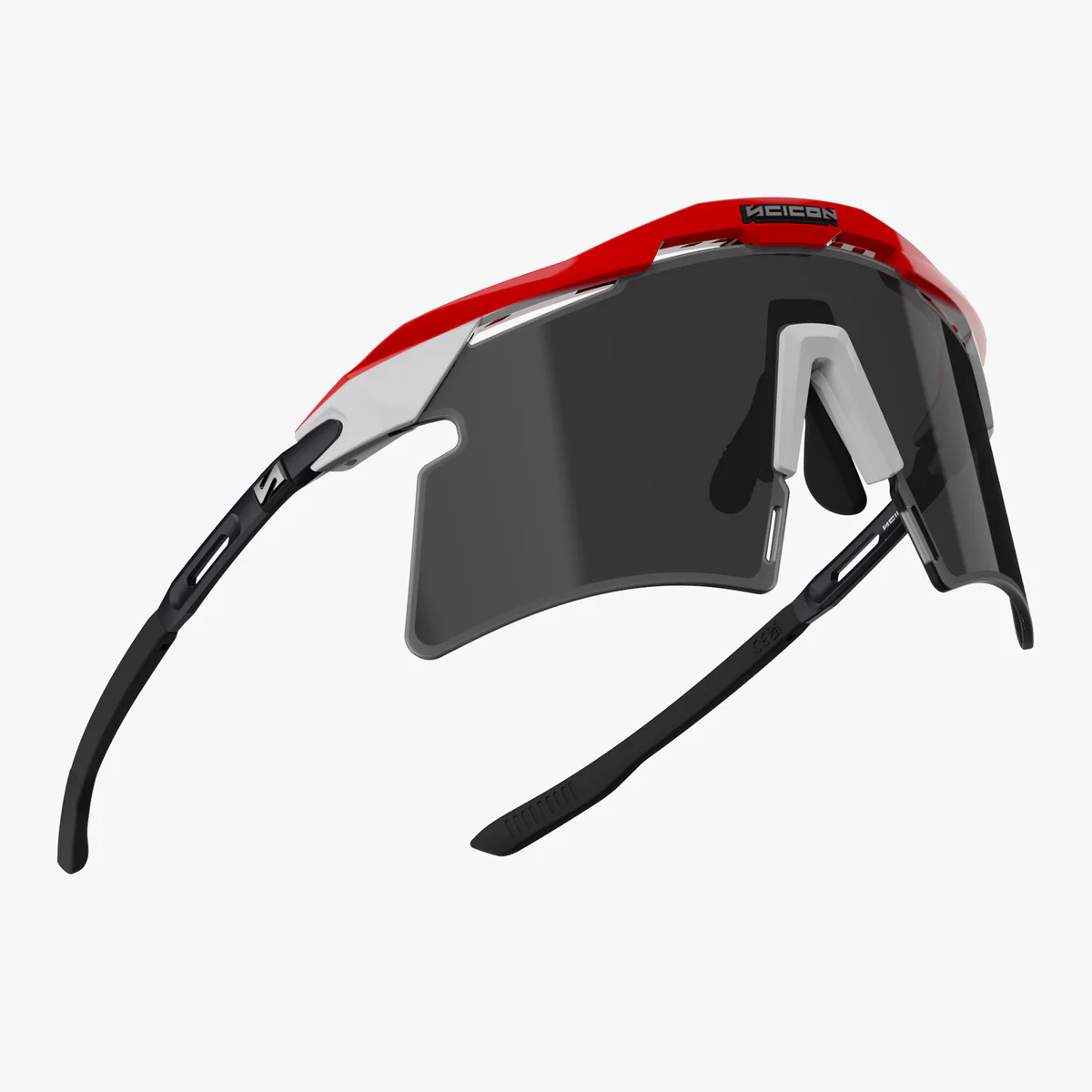 SCICON AEROSHADE 2.0 TITANIUM UAE EMIRATES Brille Gläser Smoke Black + Pink