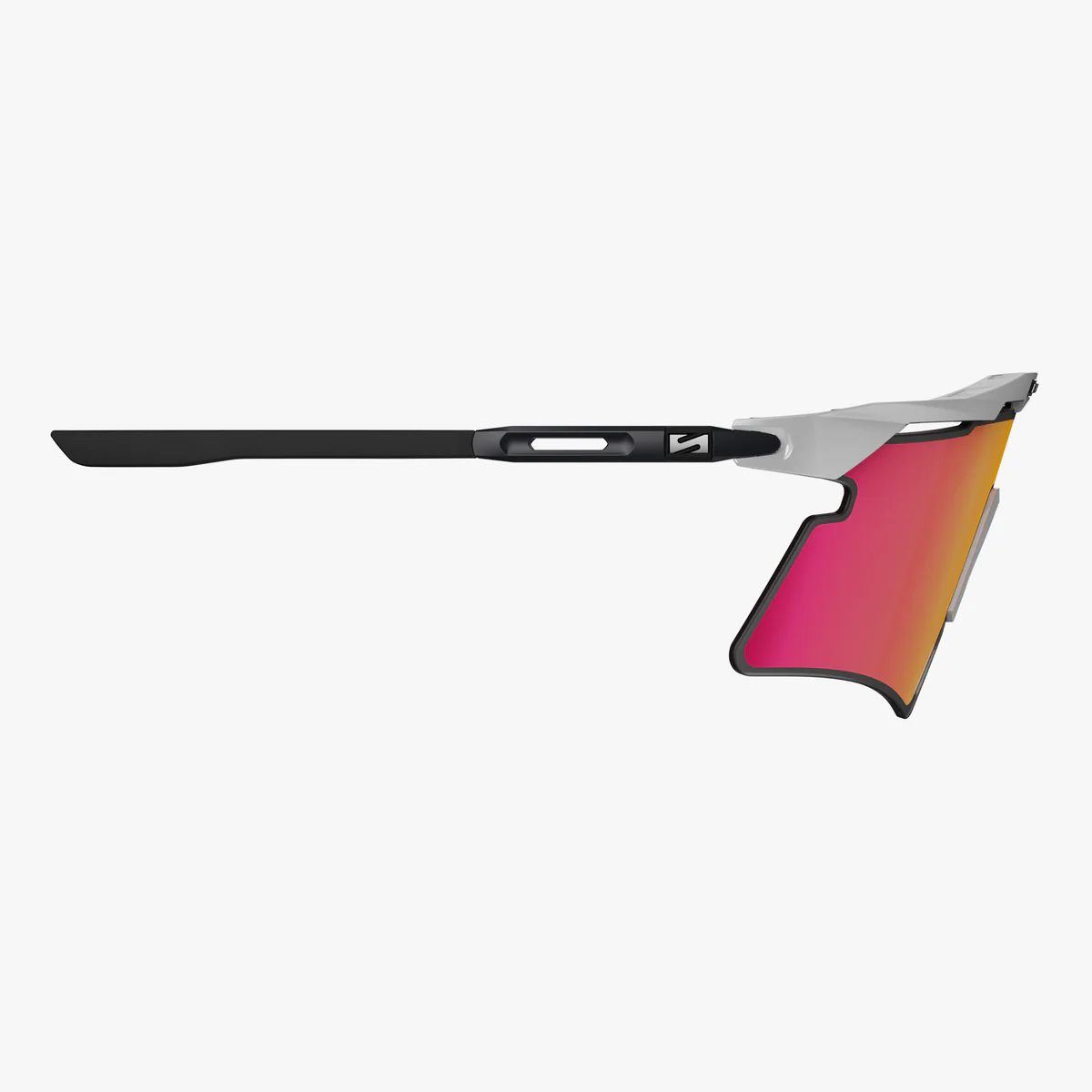 Brille SCICON AEROSHADE 2.0 TITANIUM Weiß Metal Glas Multimirror Sunburts + Pink