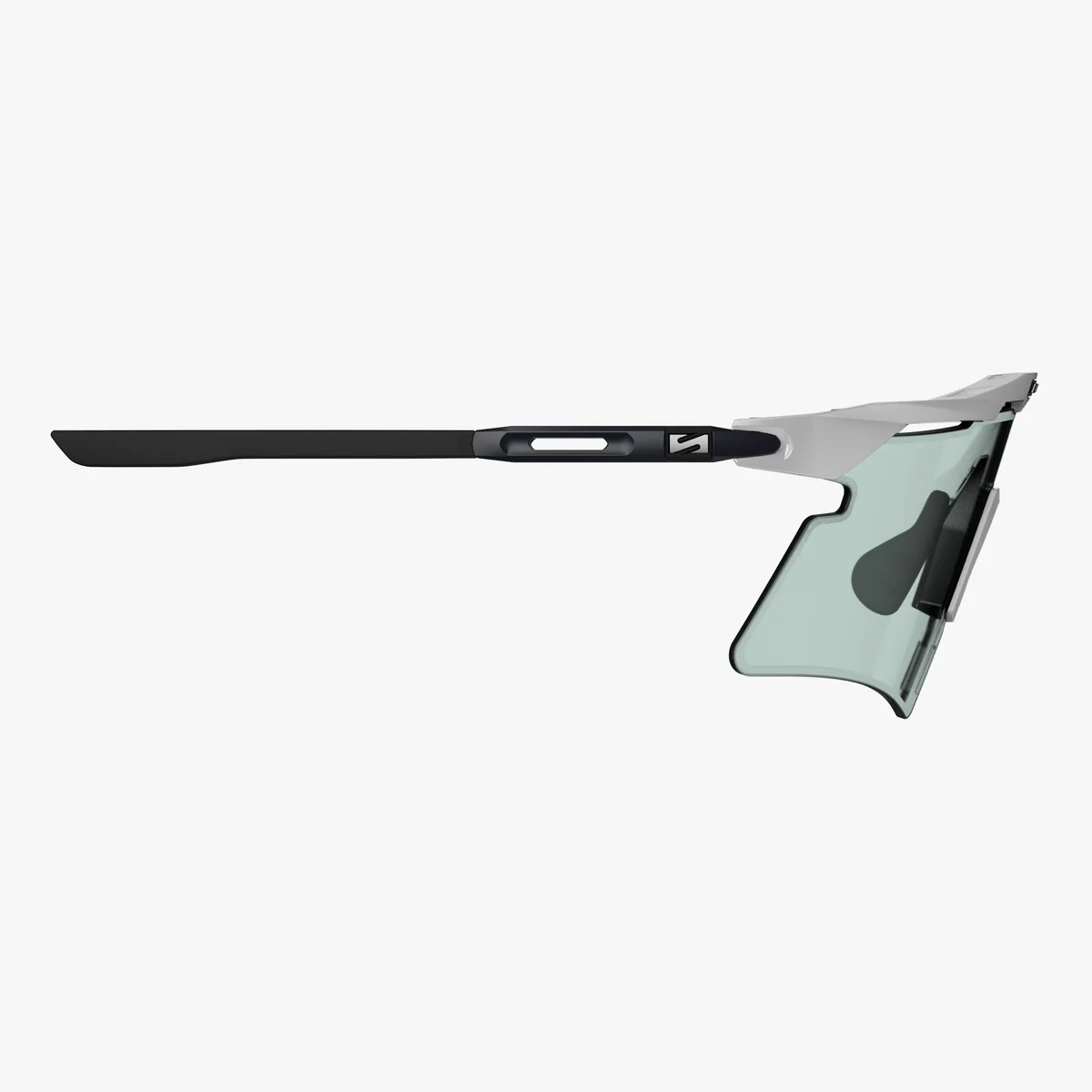 SCICON AEROSHADE 2.0 TITANIUM Brille Weiß Metal Photochromatische Gläser Blue Green