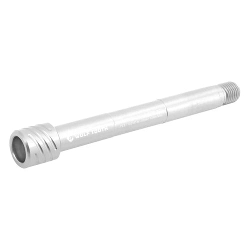 WOLF TOOTH Vorderradachse für FOX Gabel 36/38 15x110 mm Boost Silber