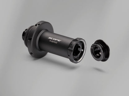 SCOPE Race All Road R4.A Tubeless-Ready-Laufradsatz (Centerlock) Schwarz