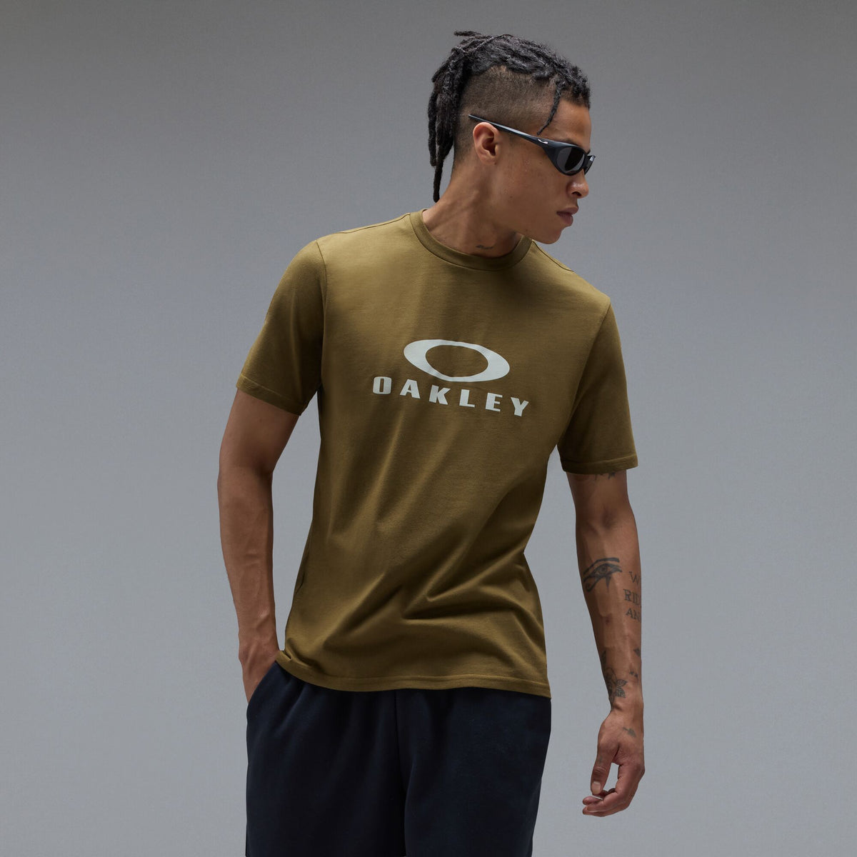 T-Shirt OAKLEY O BARK 2.0 Lila